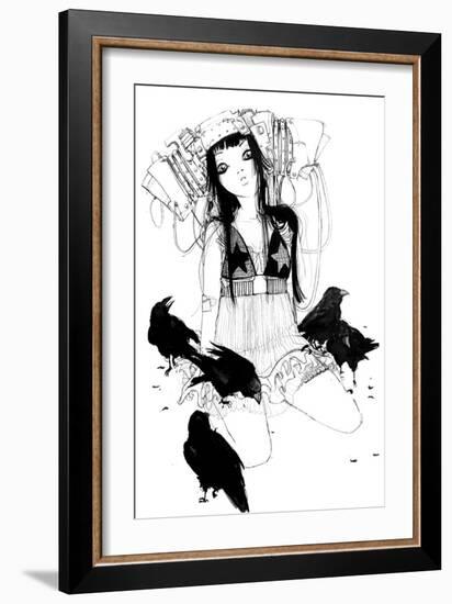 Stars-Camilla D'Errico-Framed Art Print