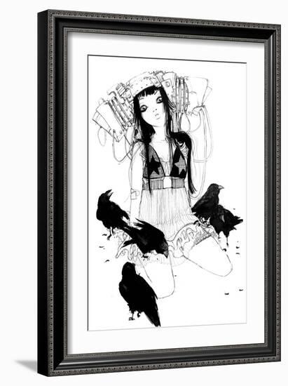 Stars-Camilla D'Errico-Framed Art Print