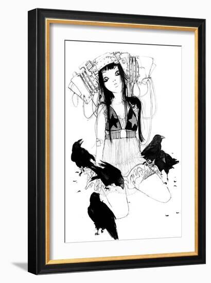 Stars-Camilla D'Errico-Framed Art Print