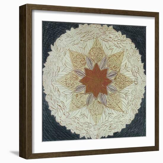 Starshine Mandala I-Candra Boggs-Framed Art Print