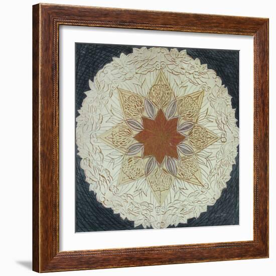 Starshine Mandala I-Candra Boggs-Framed Art Print