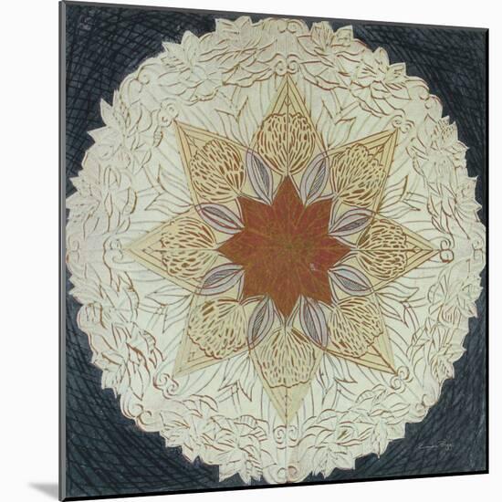 Starshine Mandala I-Candra Boggs-Mounted Art Print