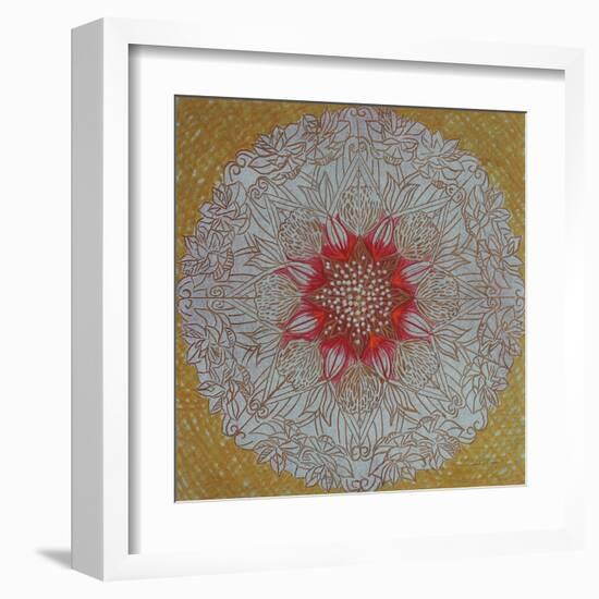 Starshine Mandala III-Candra Boggs-Framed Art Print