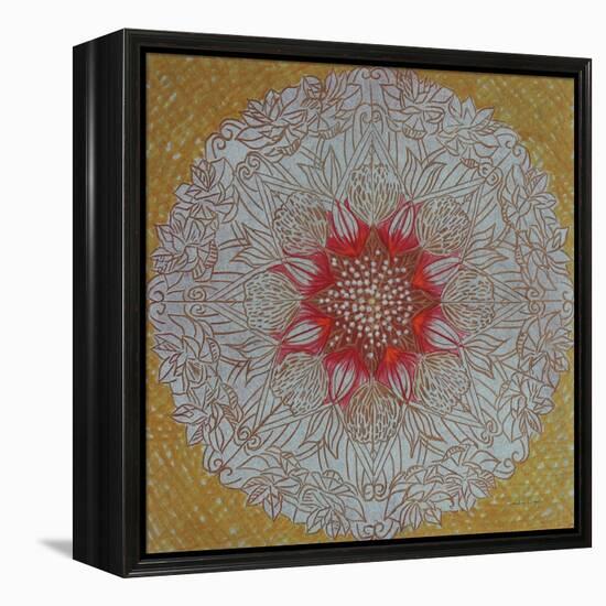 Starshine Mandala III-Candra Boggs-Framed Stretched Canvas