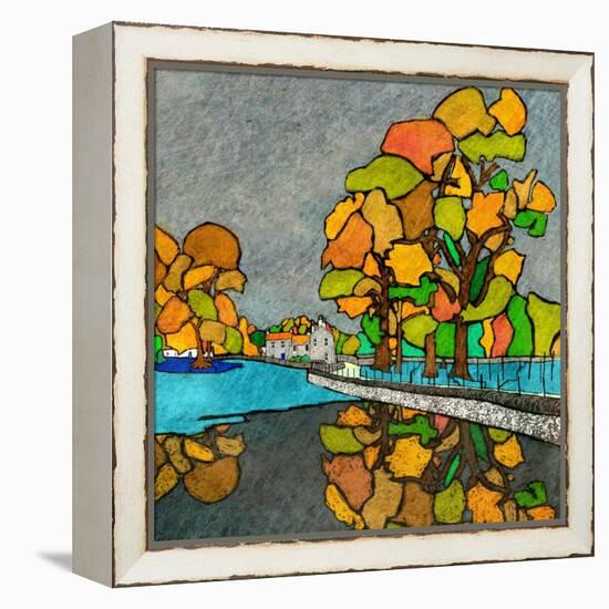 Start of Fall-Ynon Mabat-Framed Stretched Canvas