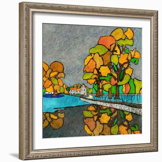 Start of Fall-Ynon Mabat-Framed Art Print