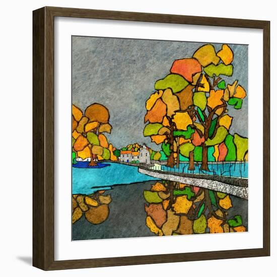 Start of Fall-Ynon Mabat-Framed Art Print