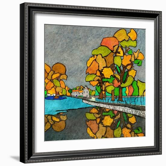 Start of Fall-Ynon Mabat-Framed Art Print