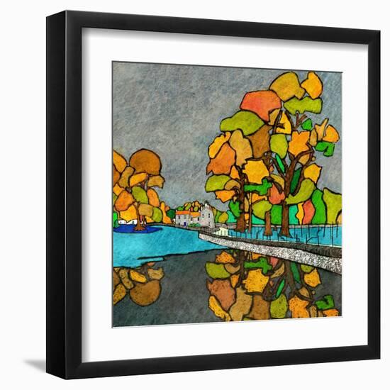 Start of Fall-Ynon Mabat-Framed Art Print