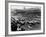 Start of the British Grand Prix, Aintree, Liverpool, 1955-null-Framed Photographic Print