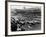 Start of the British Grand Prix, Aintree, Liverpool, 1955-null-Framed Photographic Print