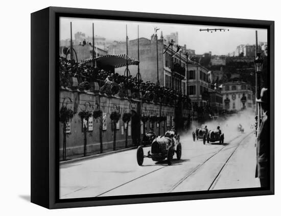 Start of the Inaugural Monaco Grand Prix, 1929-null-Framed Premier Image Canvas