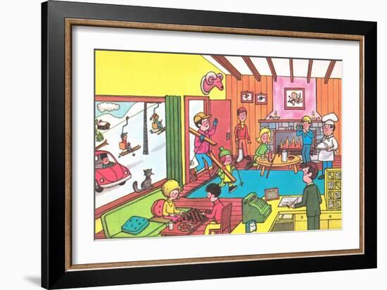 Start with C - Jack & Jill-Lee de Groot-Framed Giclee Print