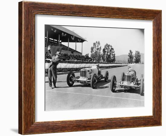 Start Your Engines-null-Framed Photo