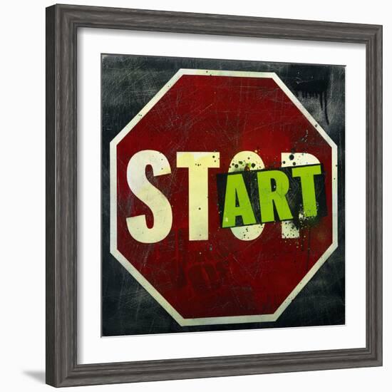 Start-Daniel Bombardier-Framed Art Print