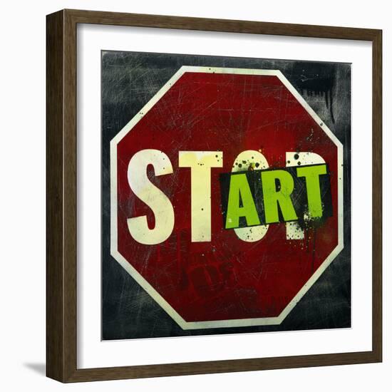 Start-Daniel Bombardier-Framed Art Print