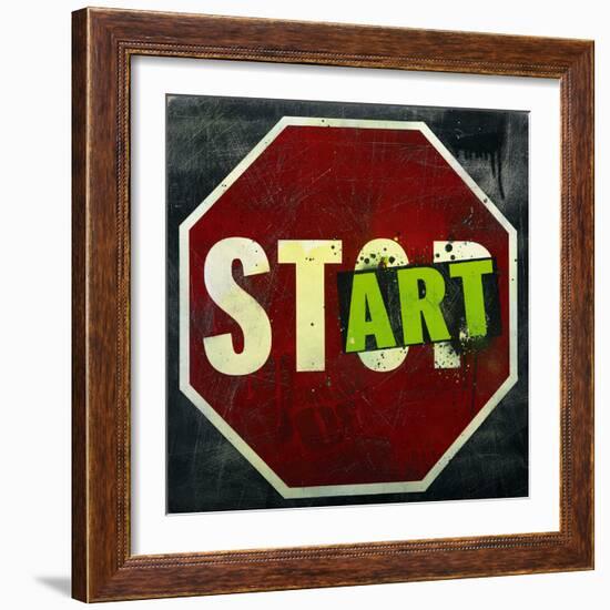 Start-Daniel Bombardier-Framed Art Print