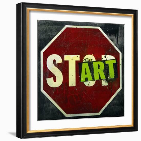 Start-Daniel Bombardier-Framed Art Print