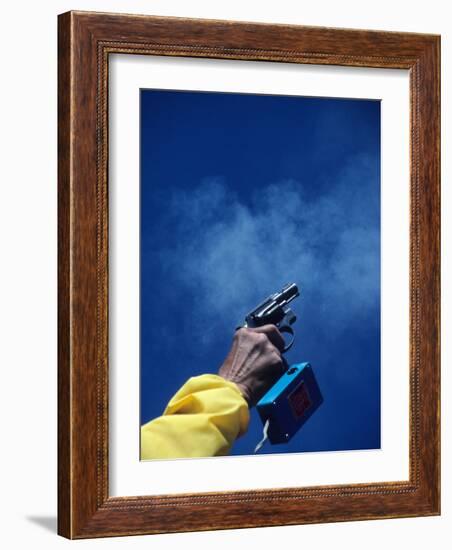Starter's Pistol-Paul Sutton-Framed Photographic Print