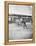 Starting Line of a Penny-Farthing Bicycle Race-George Barker-Framed Premier Image Canvas