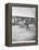 Starting Line of a Penny-Farthing Bicycle Race-George Barker-Framed Premier Image Canvas