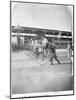 Starting Line of a Penny-Farthing Bicycle Race-George Barker-Mounted Photographic Print