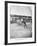 Starting Line of a Penny-Farthing Bicycle Race-George Barker-Framed Photographic Print