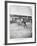 Starting Line of a Penny-Farthing Bicycle Race-George Barker-Framed Photographic Print