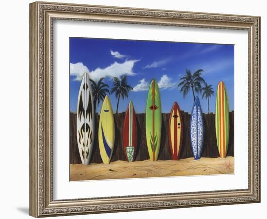 Starting Line Up-Scott Westmoreland-Framed Art Print