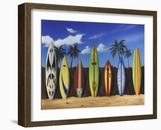 Starting Line Up-Scott Westmoreland-Framed Art Print