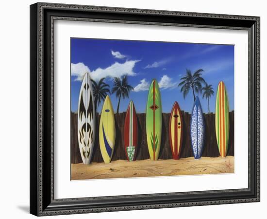 Starting Line Up-Scott Westmoreland-Framed Art Print