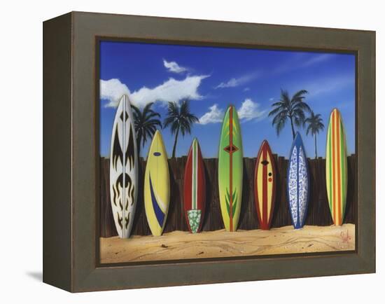 Starting Line Up-Scott Westmoreland-Framed Stretched Canvas