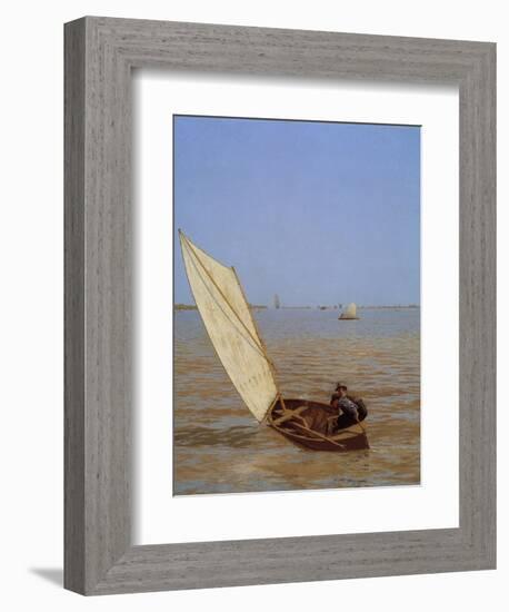 Starting Out after Rail-Thomas Cowperthwait Eakins-Framed Giclee Print