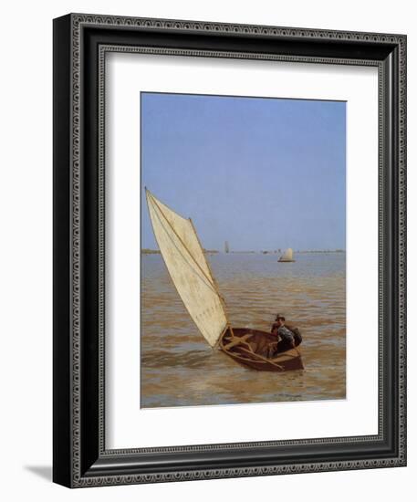 Starting Out after Rail-Thomas Cowperthwait Eakins-Framed Giclee Print