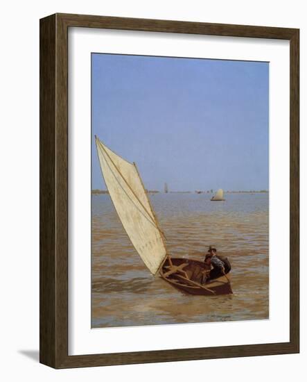 Starting Out after Rail-Thomas Cowperthwait Eakins-Framed Giclee Print