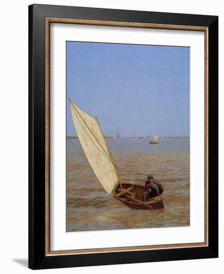 Starting Out after Rail-Thomas Cowperthwait Eakins-Framed Giclee Print