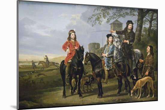 Starting the Hunt-Aelbert Cuyp-Mounted Art Print