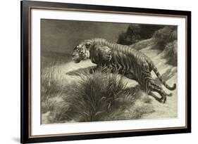Startled-Herbert Dicksee-Framed Giclee Print