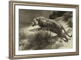 Startled-Herbert Dicksee-Framed Giclee Print