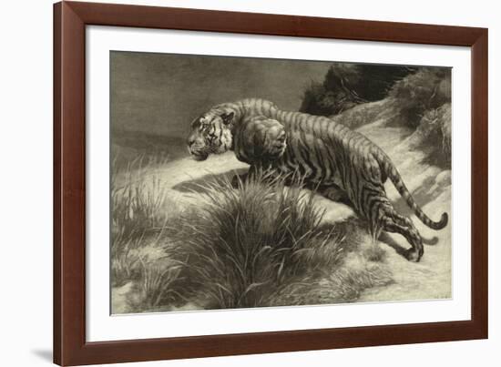 Startled-Herbert Dicksee-Framed Giclee Print