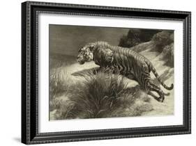 Startled-Herbert Dicksee-Framed Art Print