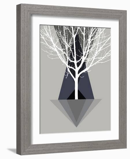 Startree Blue-null-Framed Art Print