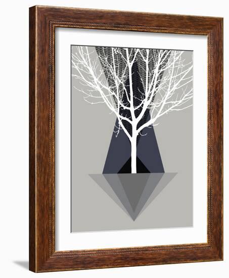 Startree Blue-null-Framed Art Print