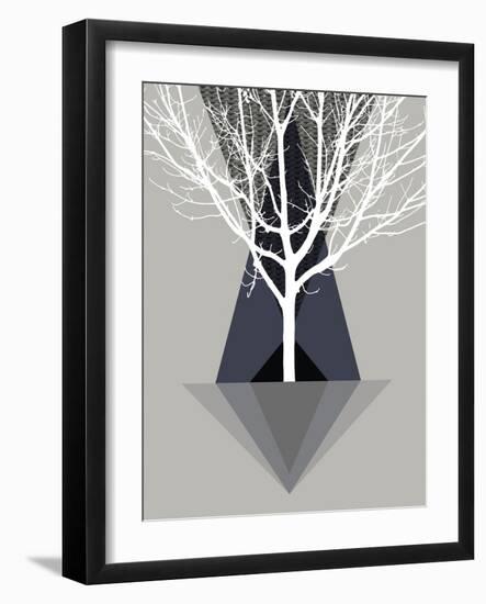 Startree Blue-null-Framed Art Print