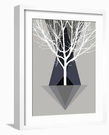 Startree Blue-null-Framed Art Print