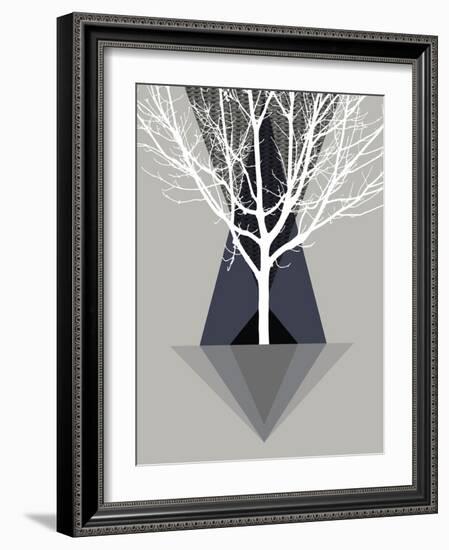 Startree Blue-null-Framed Art Print