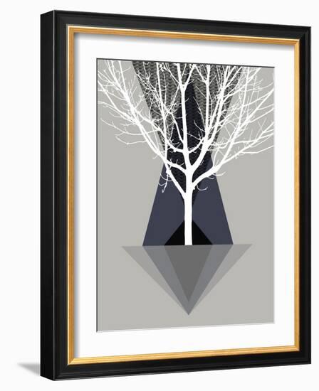 Startree Blue-null-Framed Art Print