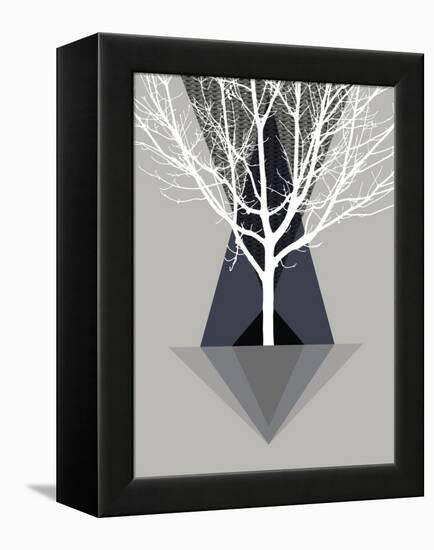 Startree Blue-null-Framed Stretched Canvas