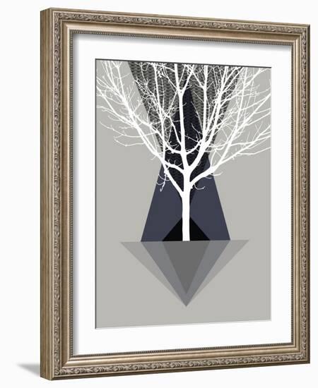 Startree Blue-null-Framed Art Print