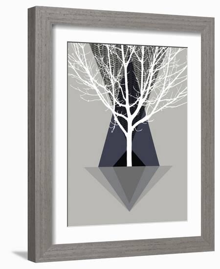 Startree Blue-null-Framed Art Print